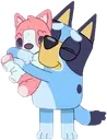 HugPollyBluey