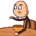 CerealGuySpittingMemeEmote