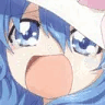 YoshinoCry animated emote from Anime Sekai