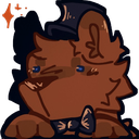 A brown bear with a top hat and bow tie giving a smug, side-eyeing look.