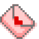 VD_redheartletter Discord emoji