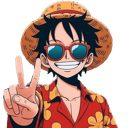 luffy_peace