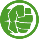 A green clenched fist icon inside a green circle.