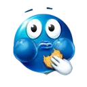 EatingCookie_Blueemoji