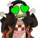 78900nezukoheartgreen