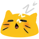 BlobcatSleeping