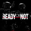 Tactical operators in dark gear stand ready for a mission.