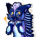PawLouie_excited Discord emoji