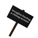 Imaginehavingcheapavatar