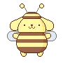 pompompurin_bee