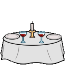 CatRomanticTableCandleLit