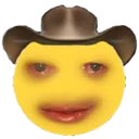 e_cursed_cowboy Discord sticker from Unsupervised Adults ¹⁸⁺