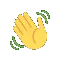 wave animated Discord emote - Fireflies Empire