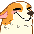 tlCorgiSmile Discord emoji