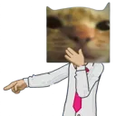 :catpointlaff:
