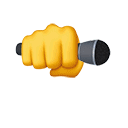 a_2micdrop animated Discord emote from 🎤 Riff-Off | Singing, Games, Daily Events, Community