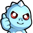 bluedinosaurThumbsUp