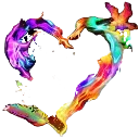 colorfulloveheart