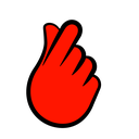 dhfingerheart Discord emoji