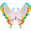RainbowTippedButterfly