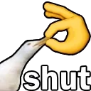 shut