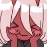 WHzerotwo_blush Discord emoji