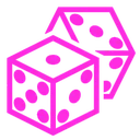 neonpinkdice