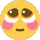 blushing