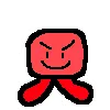 He