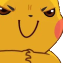 99164pikasmirk custom emote from 20pc Nugget
