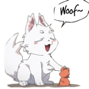 Woof Discord sticker from TheFemmys