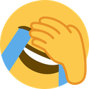 73302facepalmlaugh custom emote from Lovescape