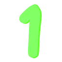 9168pastelgreennumberone