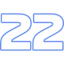 22