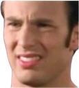 Man making a grimacing face with teeth clenched in a look of disgust or cringe.