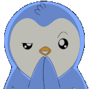 Pengu_Evil animated emote from Discord Quebec