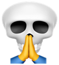 KBBQ_SkullPray Discord emoji