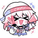 NanokaCheer custom emote from TheFemmys