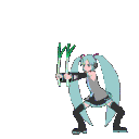 mikudancing Discord emoji