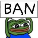 PepeBan Discord emoji