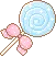 adecor_BlueLollipopCandy