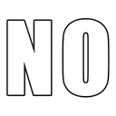 No