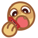 Discord Emote tryingtoeatacrayon: