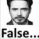 False