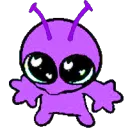 Alien_cutestare_rainbow