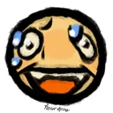 Blubby_fakesmile_sweat