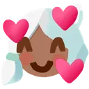 sky_relaxed_face_with_3_hearts