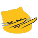blobcatdab Discord emoji