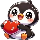 penguin_HEARTX128