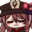 KU_HuTaoPensive Discord emoji